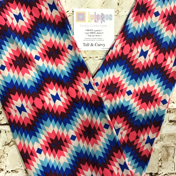 LuLaRoe Leggings TC Fits Size 12-18 New In Package - Picture 1 of 4